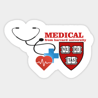 harvard medical Sticker